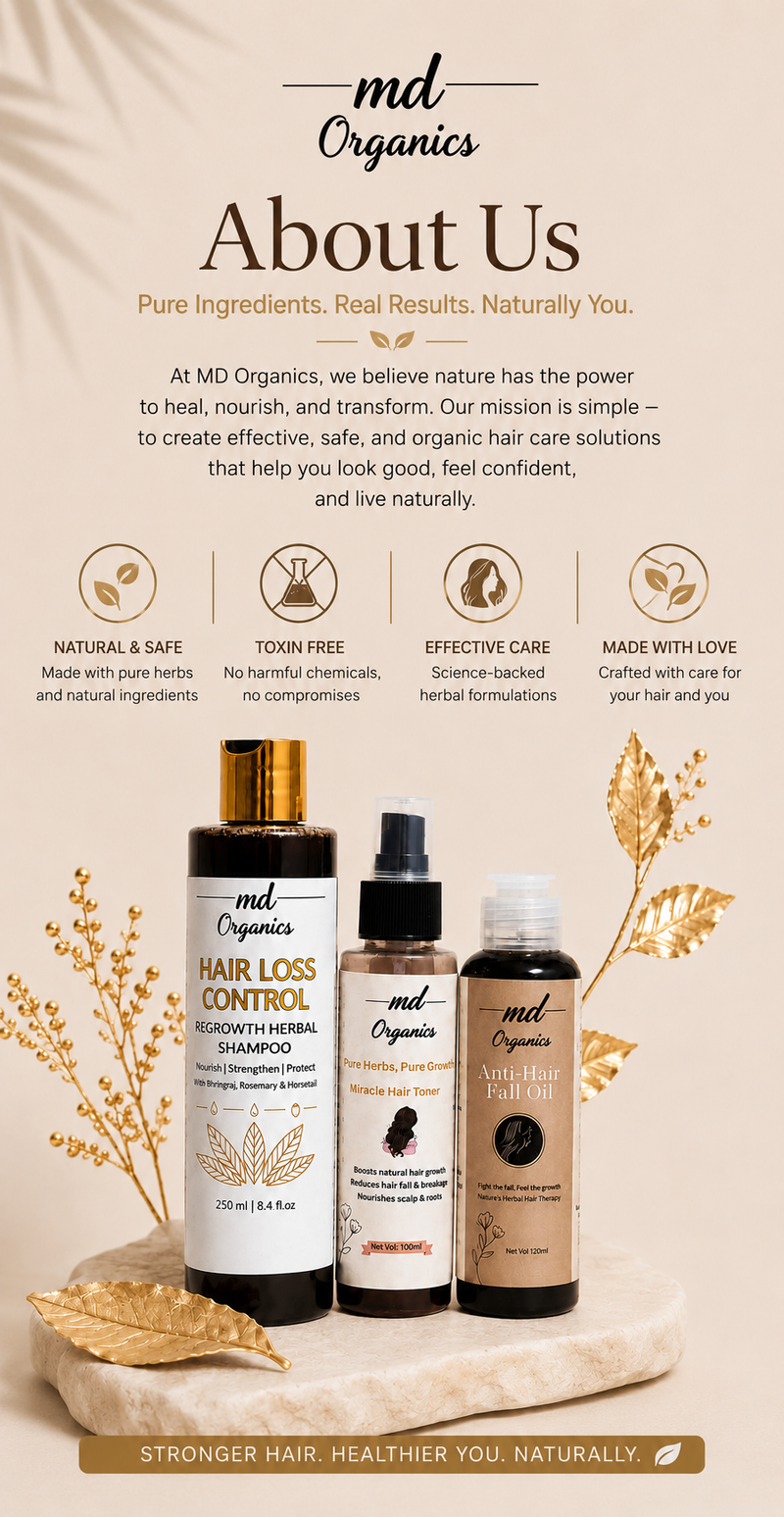 MD Organics Pure Botanical Hair Care