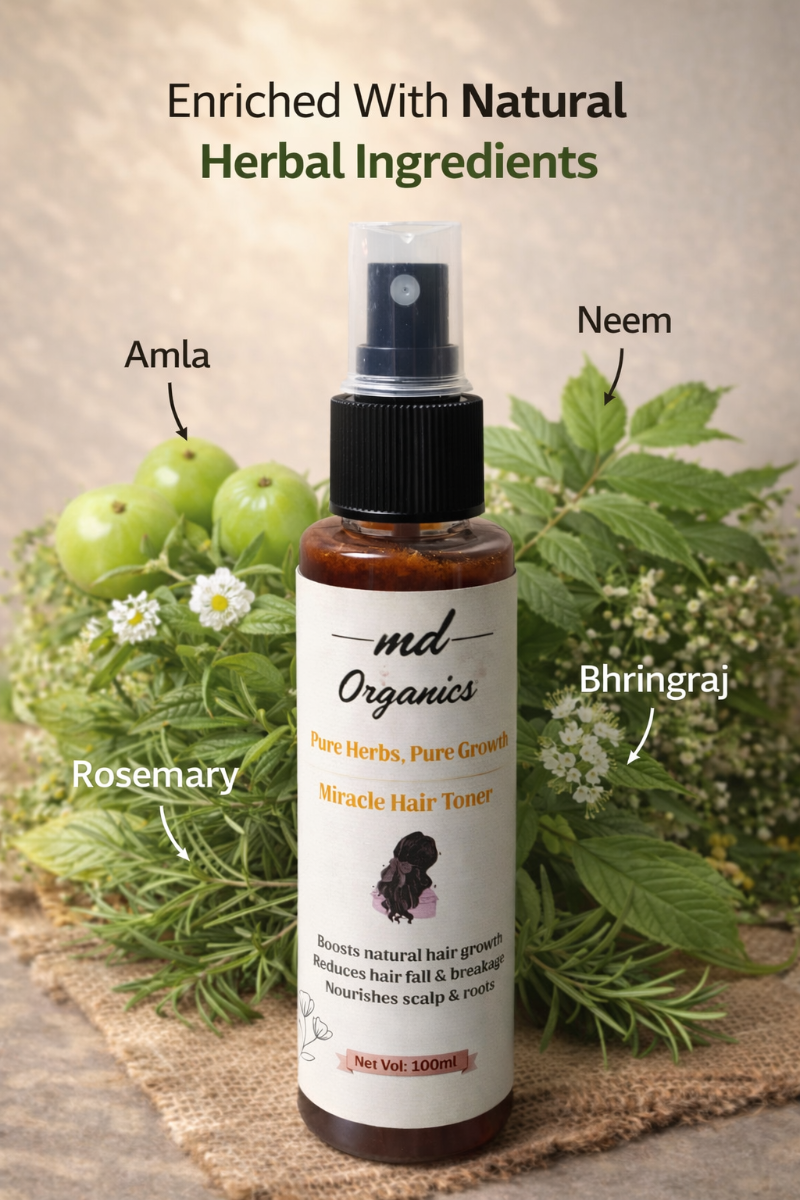 MD Organics Herbal Hair Growth Toner Pakistan