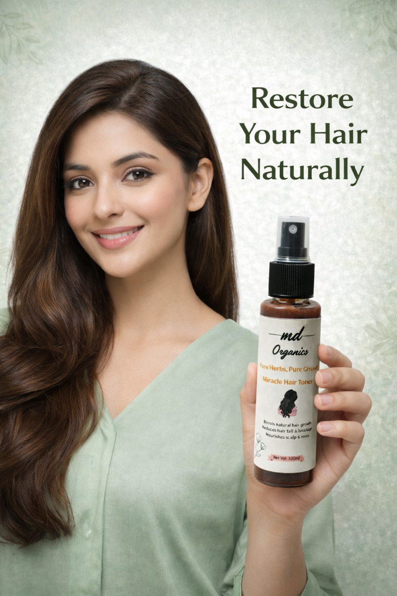 MD Organics Herbal Hair Growth Toner Pakistan
